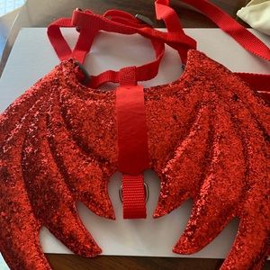 Dog devil wing costume